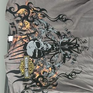 BNWT Rare Harley-Davidson Dark Fire design Tshirt. Performance material!